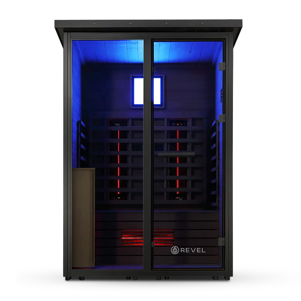 Revel Eclipse - 2 Person Full Spectrum Infrared Cabin Sauna - Image 21