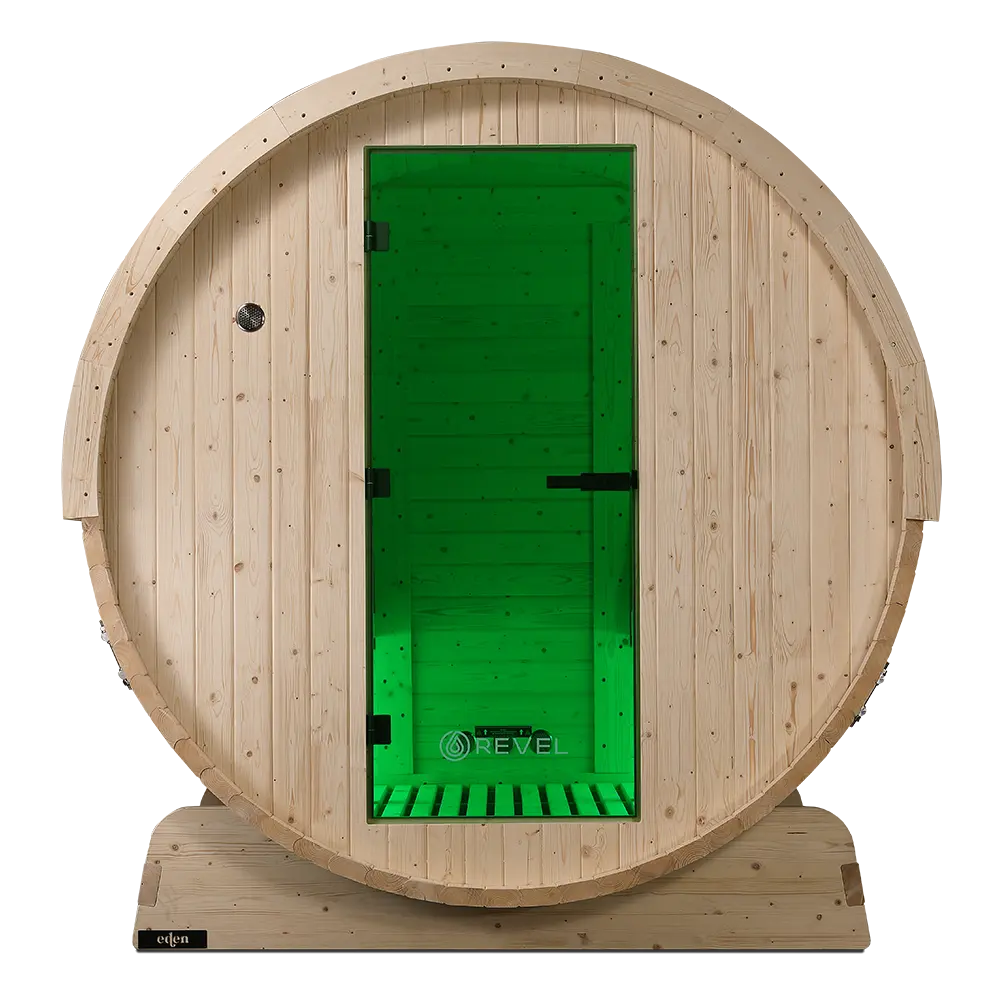 Revel Eden - 4 Person Traditional Barrel Sauna - Image 13