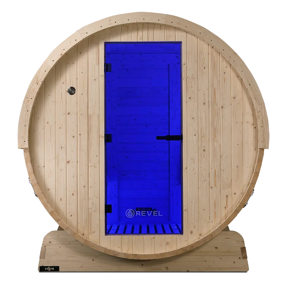 Revel Eden - 4 Person Traditional Barrel Sauna - Image 18
