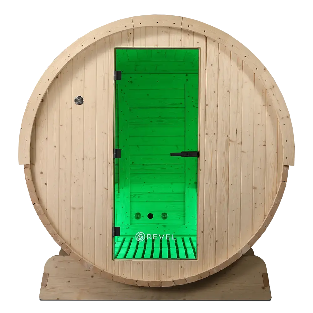 Revel Eden - 8 Person Traditional Barrel Sauna - Image 12