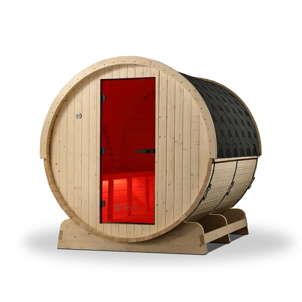 Revel Eden - 8 Person Traditional Barrel Sauna - Image 20