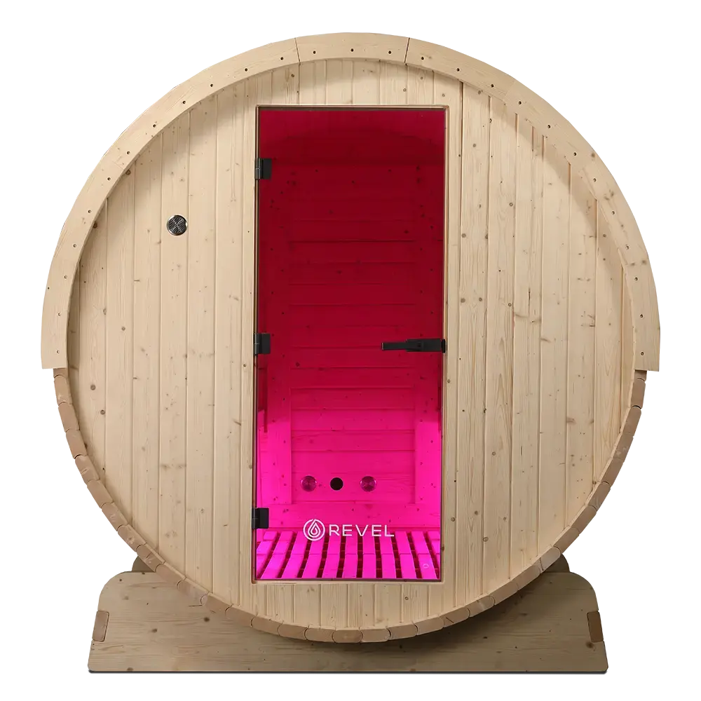 Revel Eden - 8 Person Traditional Barrel Sauna - Image 7