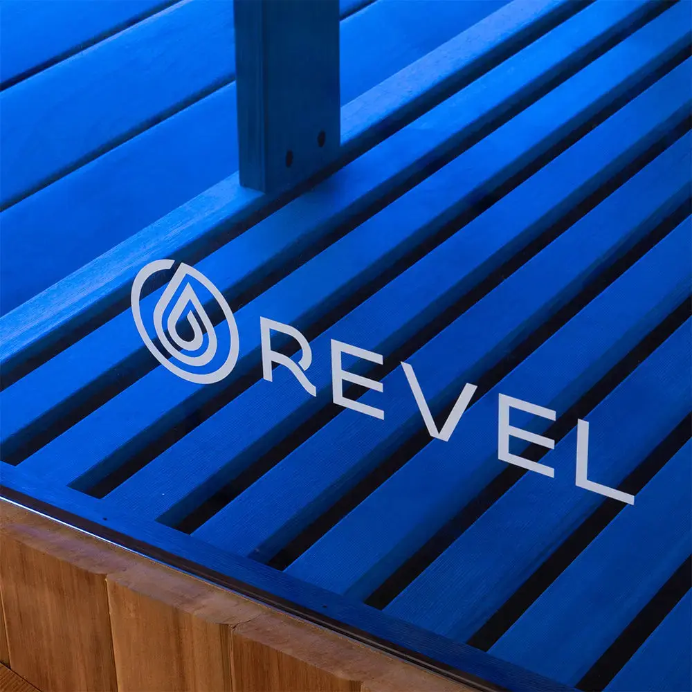 Revel Edenview - 8 Person Traditional Cedar Barrel Sauna - Image 10
