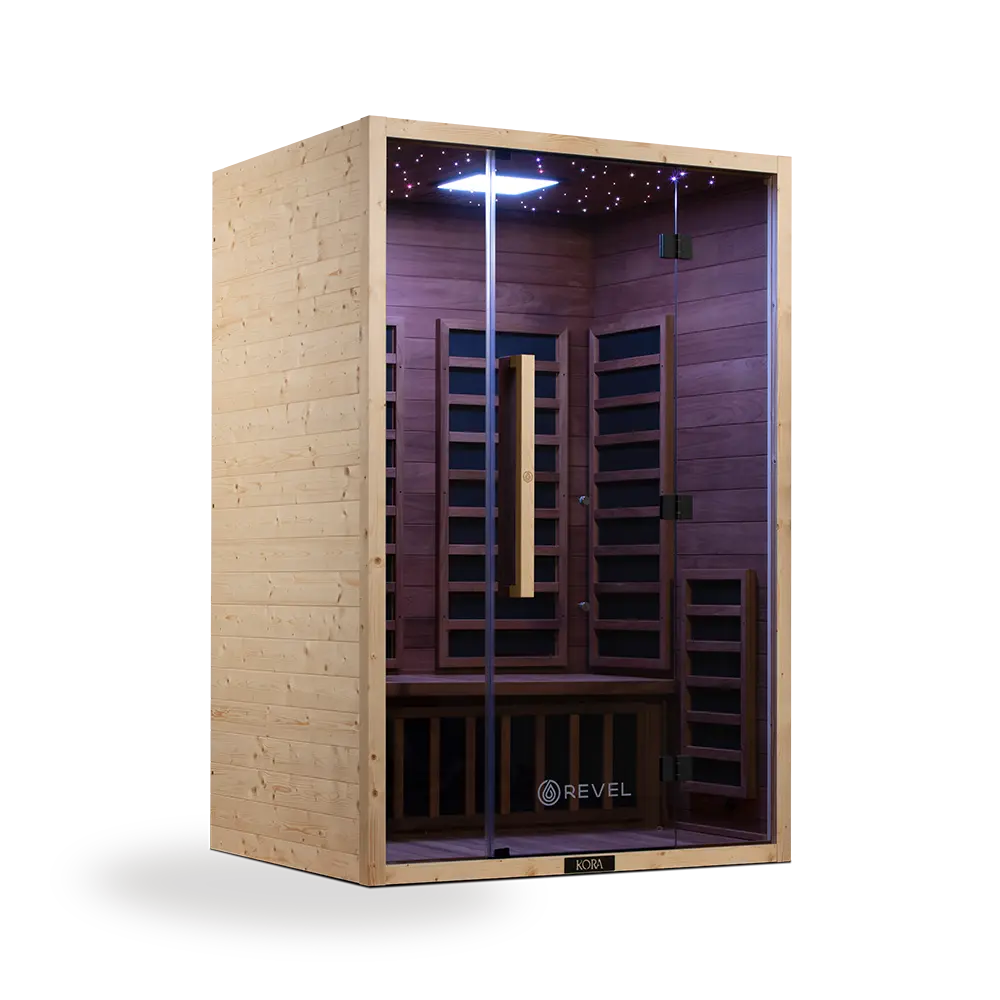 Revel Kora 2 Person Far Infrared Sauna - Next Gen