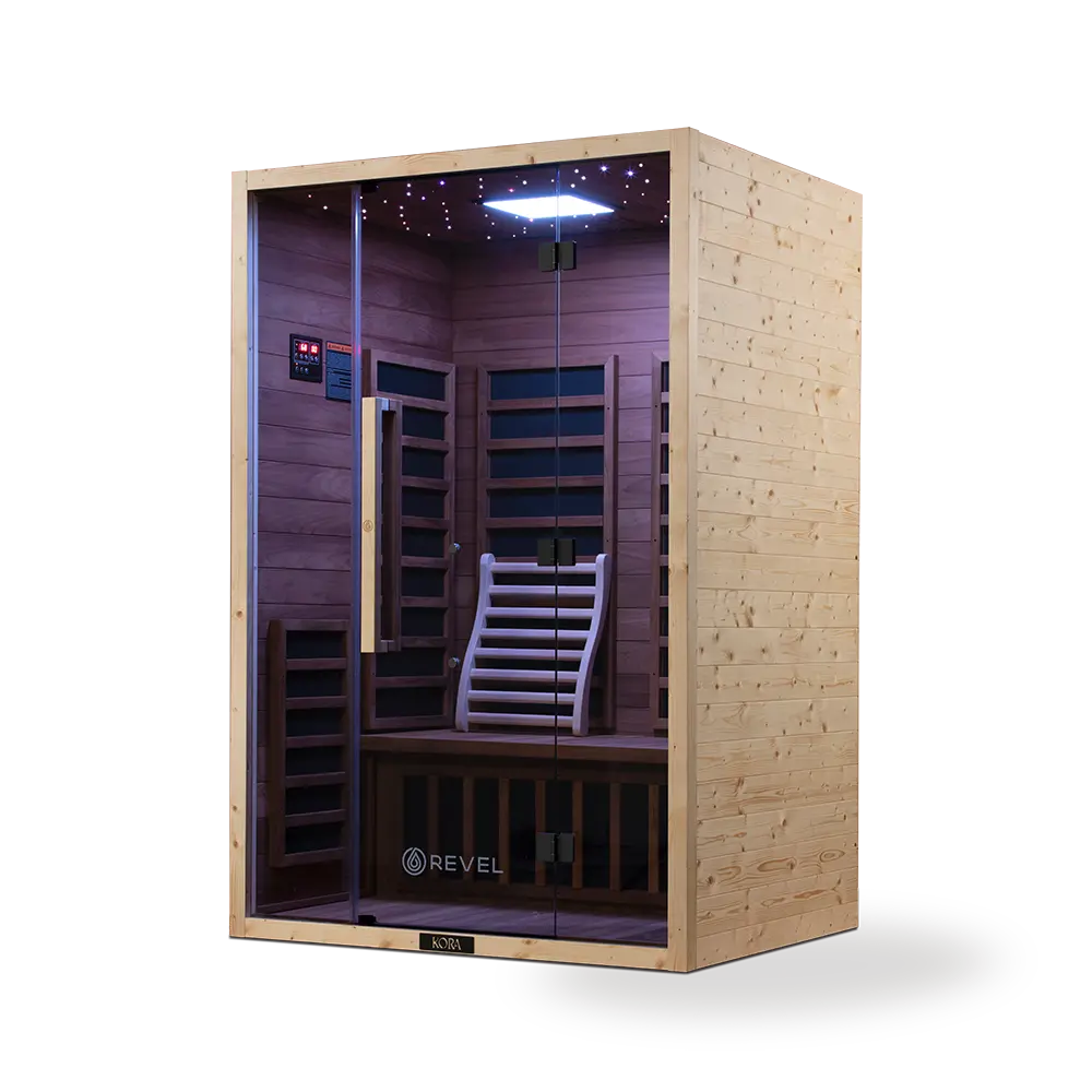 Revel Kora 2 Person Far Infrared Sauna - Next Gen - Image 11