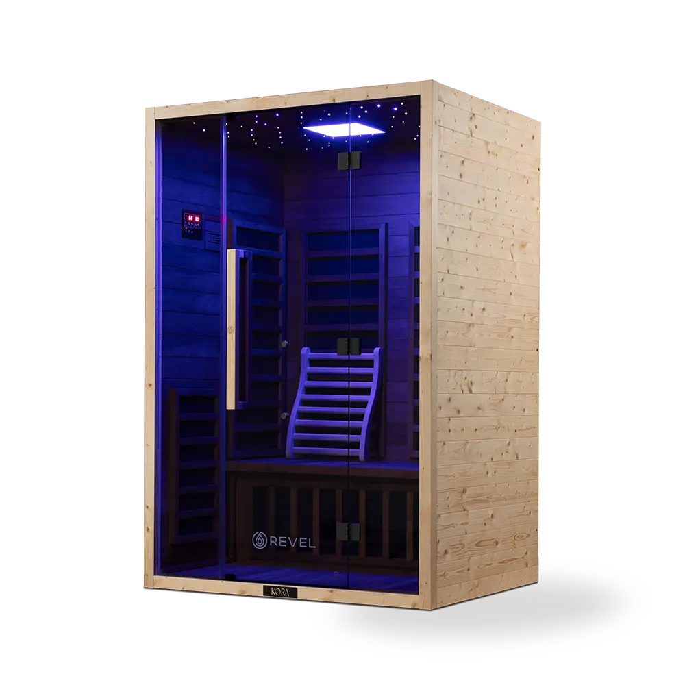 Revel Kora 2 Person Far Infrared Sauna - Next Gen - Image 12
