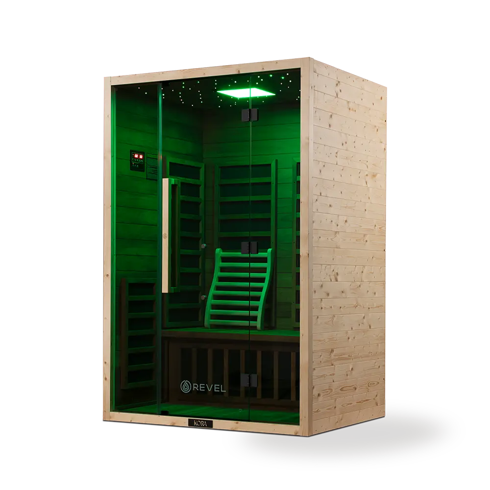Revel Kora 2 Person Far Infrared Sauna - Next Gen - Image 14