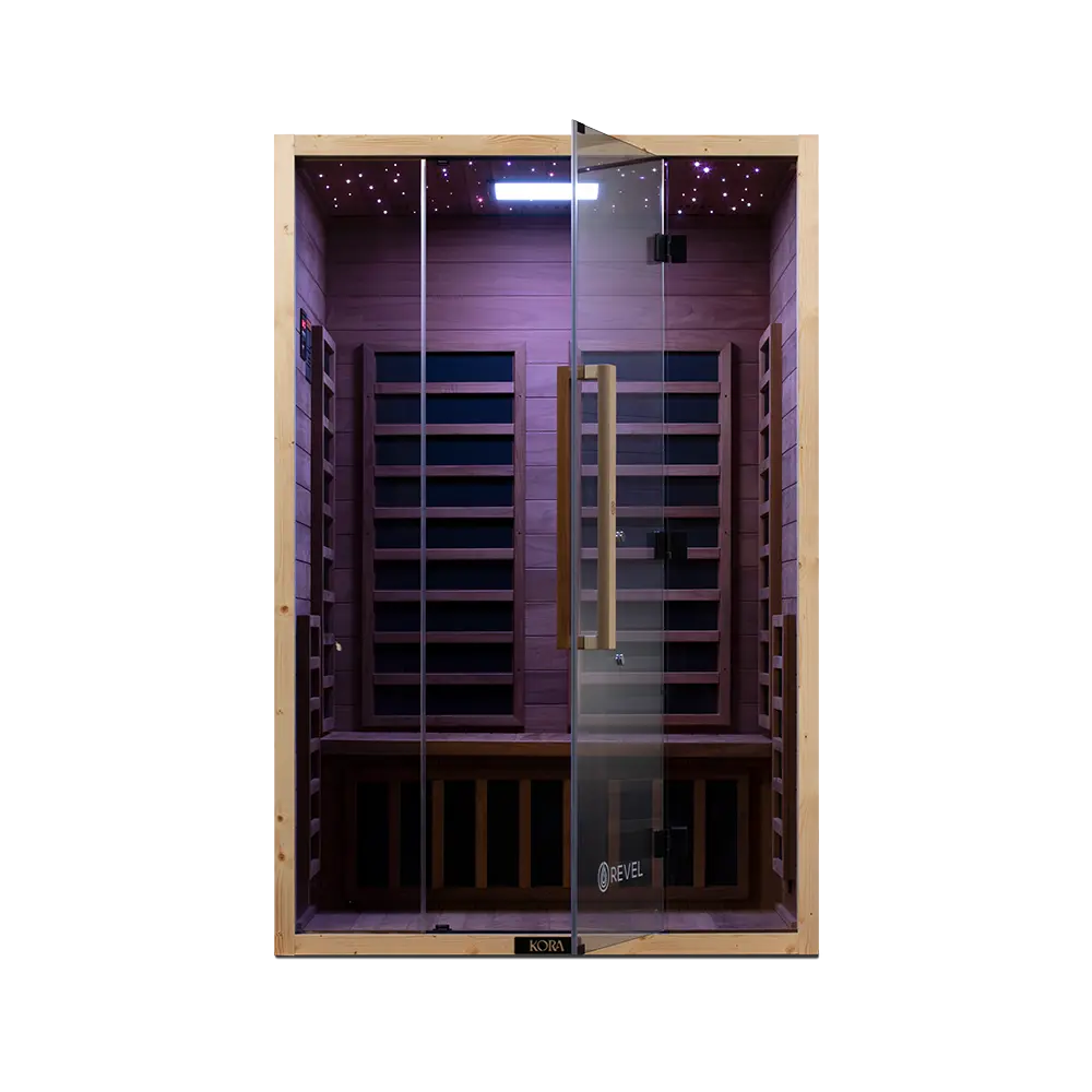 Revel Kora 2 Person Far Infrared Sauna - Next Gen - Image 20