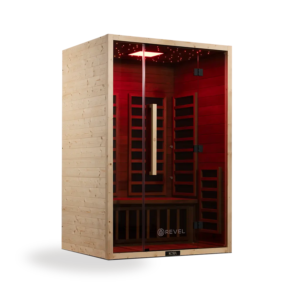 Revel Kora 2 Person Far Infrared Sauna - Next Gen - Image 9