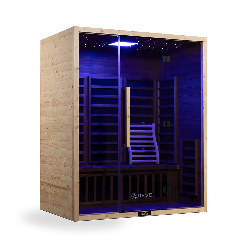 Revel Kora 3 Person Far Infrared Sauna - Next Gen - Image 10