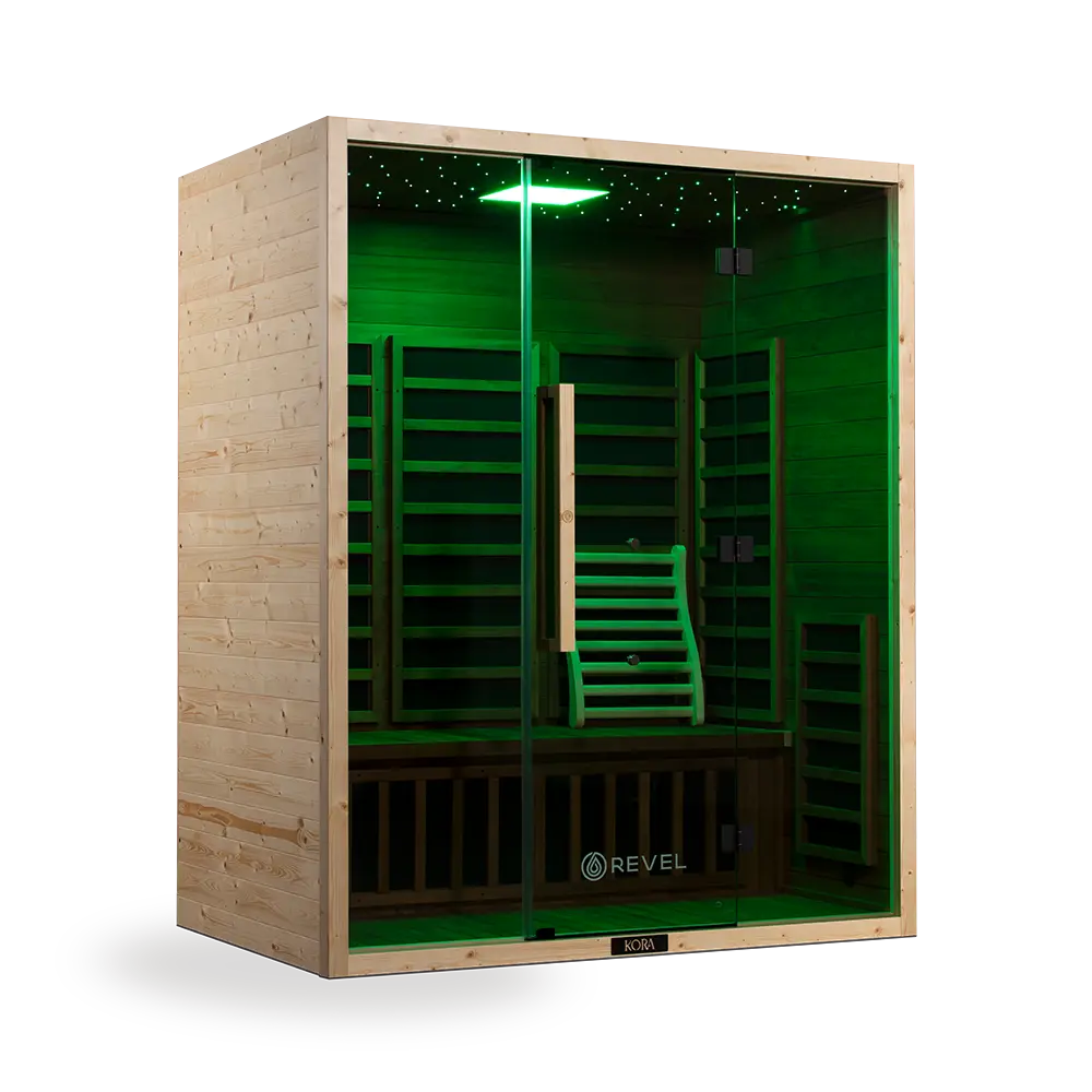 Revel Kora 3 Person Far Infrared Sauna - Next Gen - Image 11