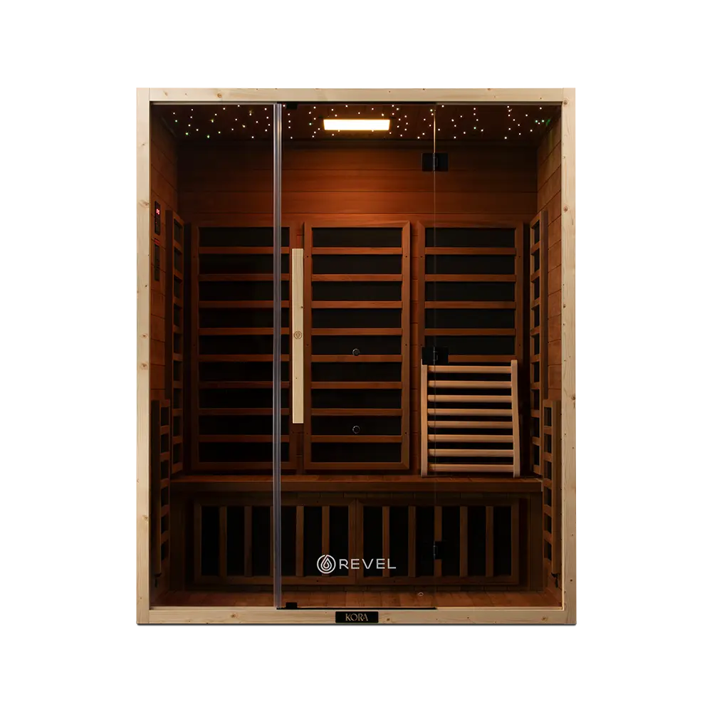 Revel Kora 3 Person Far Infrared Sauna - Next Gen - Image 20