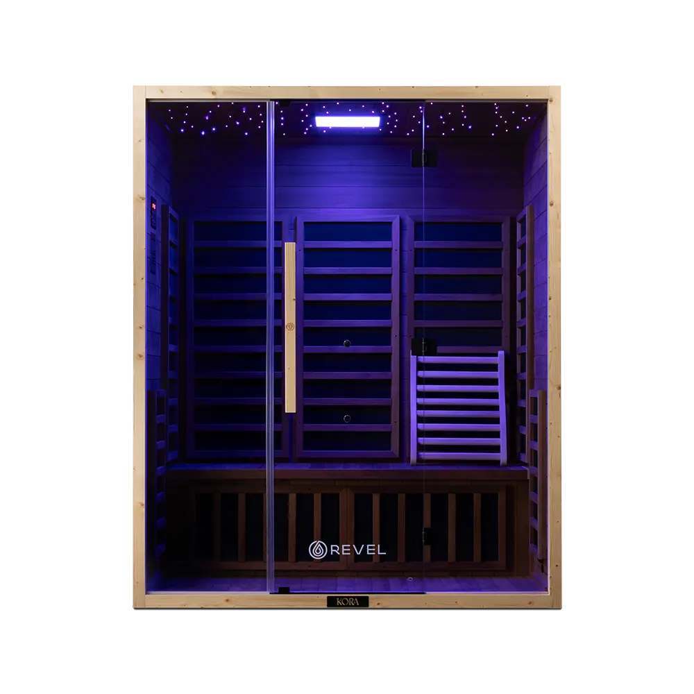 Revel Kora 3 Person Far Infrared Sauna - Next Gen - Image 21