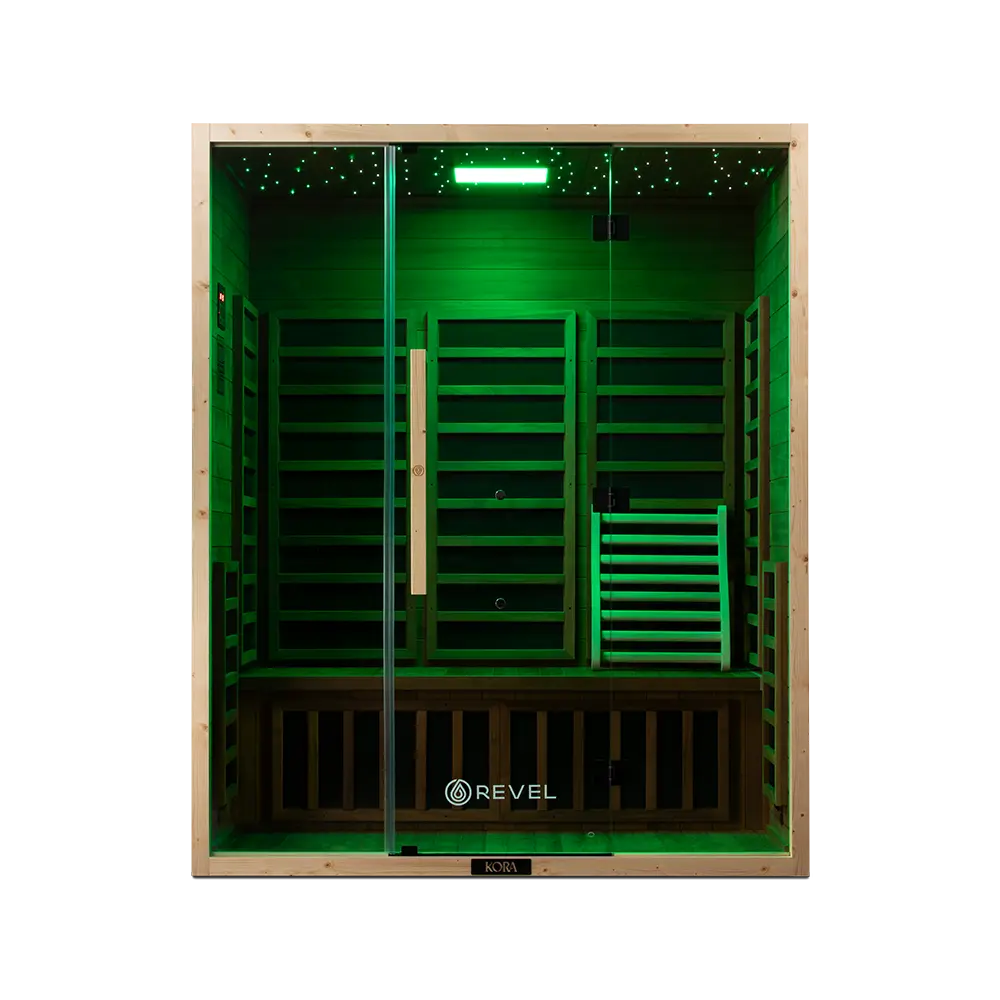Revel Kora 3 Person Far Infrared Sauna - Next Gen - Image 22