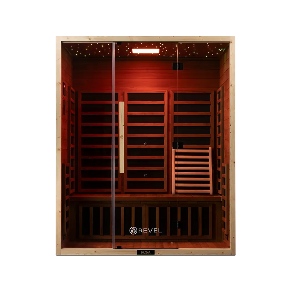 Revel Kora 3 Person Far Infrared Sauna - Next Gen - Image 23
