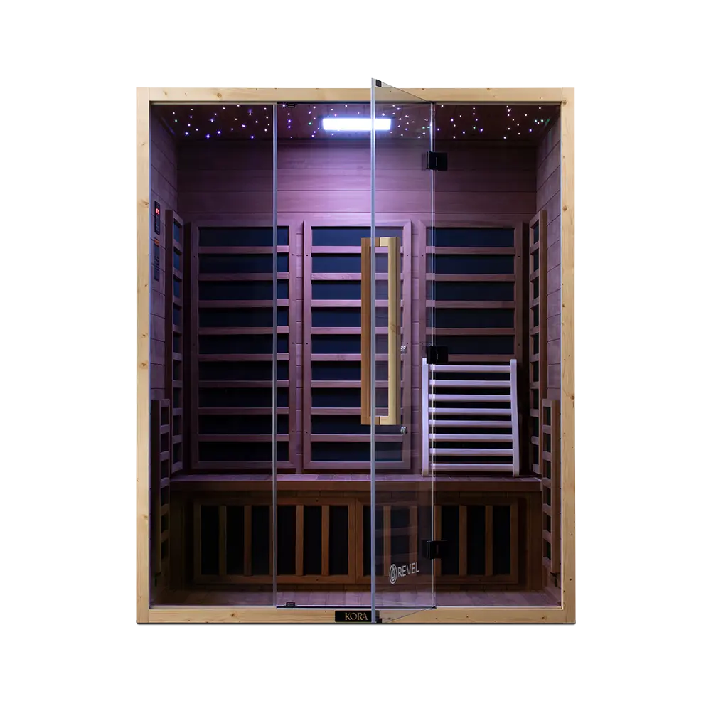 Revel Kora 3 Person Far Infrared Sauna - Next Gen - Image 24