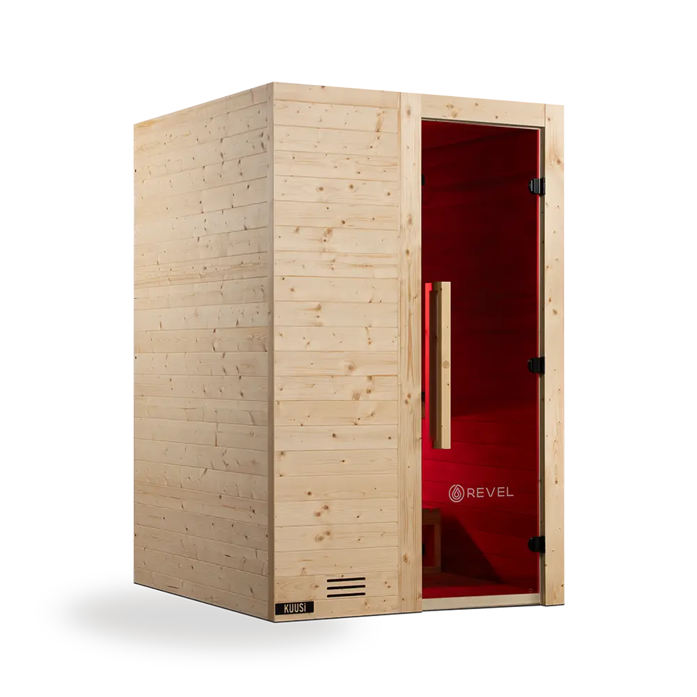 Revel Kuusi 2 Person Traditional Finnish Sauna - Image 10