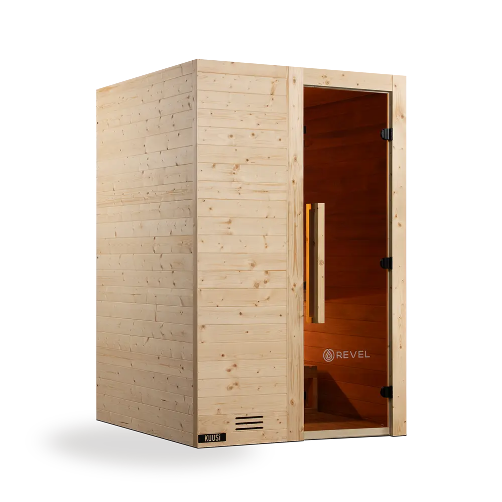 Revel Kuusi 2 Person Traditional Finnish Sauna - Image 12