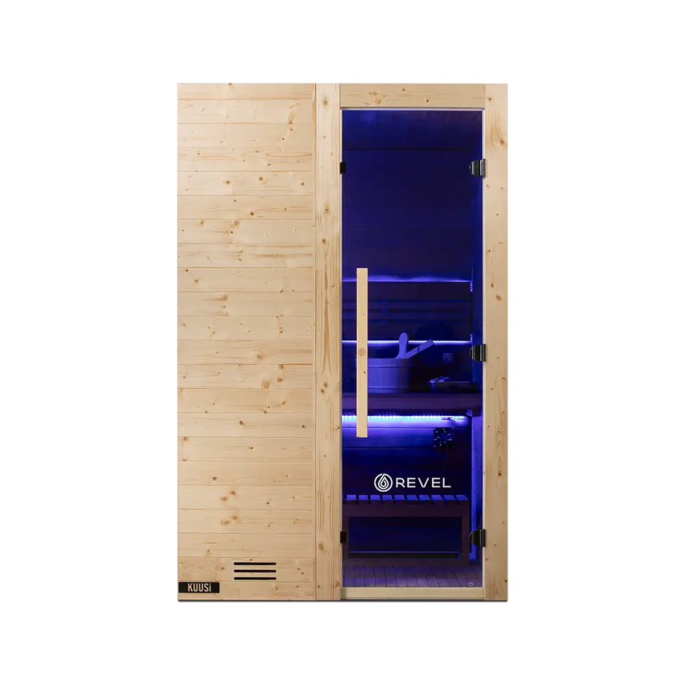 Revel Kuusi 2 Person Traditional Finnish Sauna - Image 21