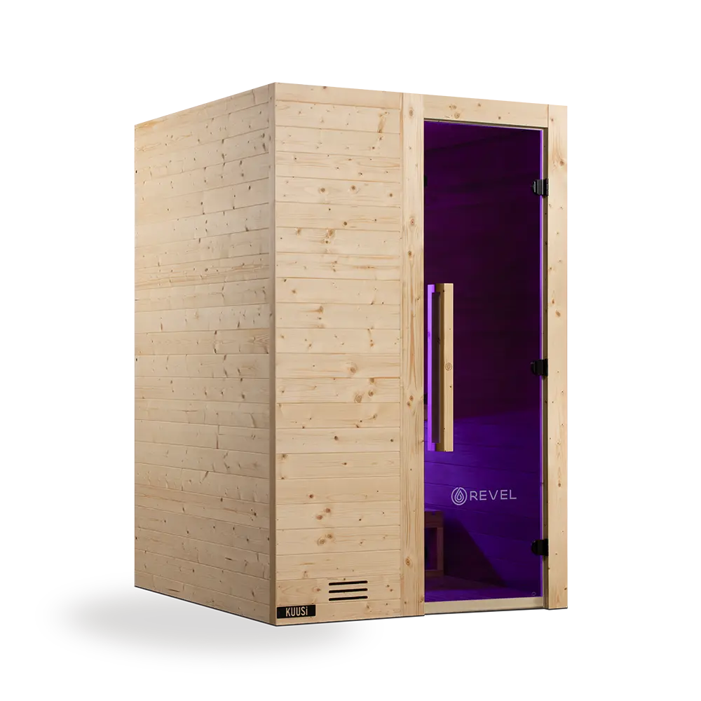 Revel Kuusi 2 Person Traditional Finnish Sauna - Image 9