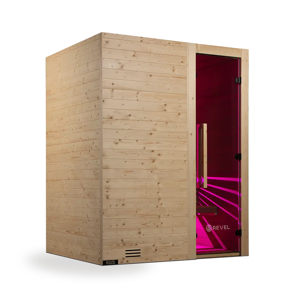 Revel Kuusi 4 Person Traditional Finnish Sauna - Image 12