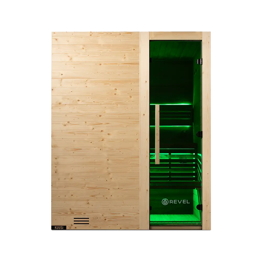Revel Kuusi 4 Person Traditional Finnish Sauna - Image 23