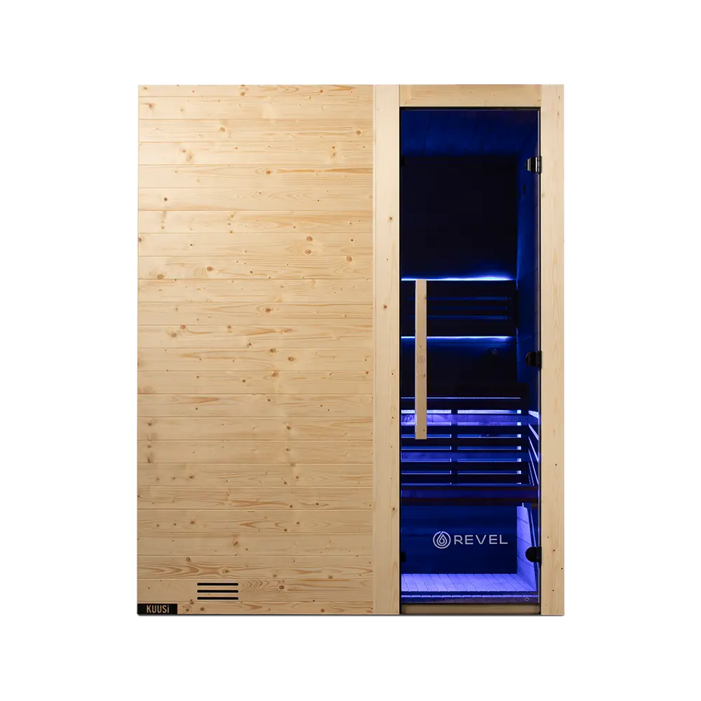 Revel Kuusi 4 Person Traditional Finnish Sauna - Image 24