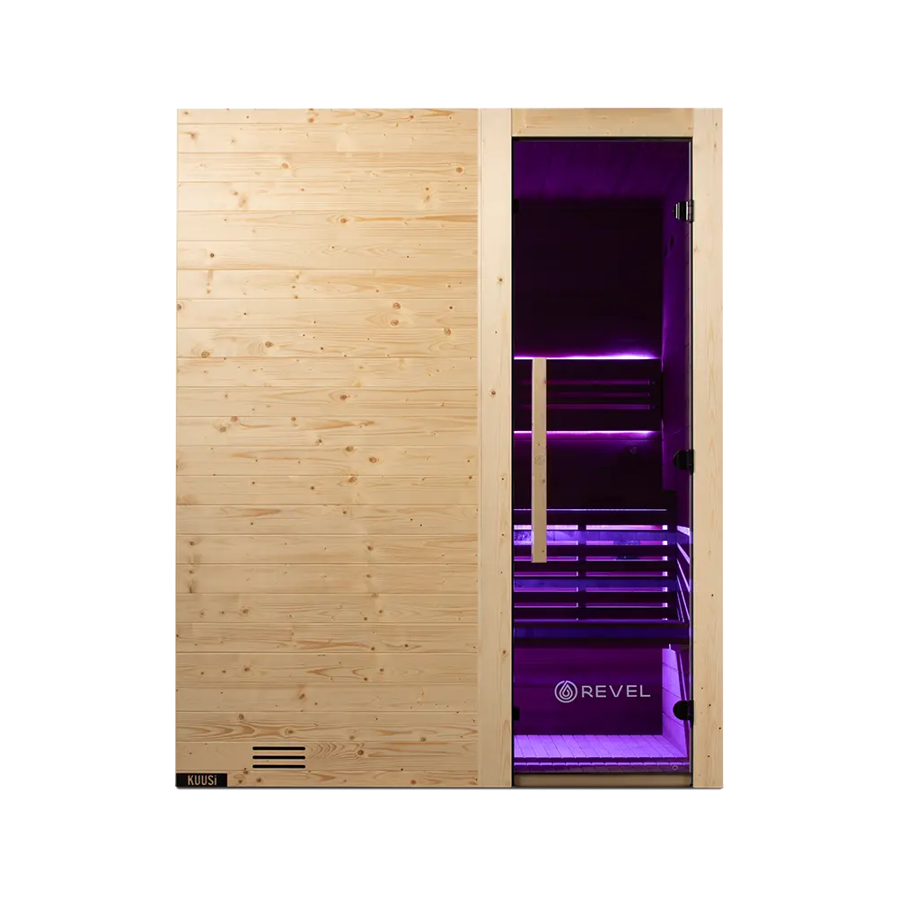 Revel Kuusi 4 Person Traditional Finnish Sauna - Image 25