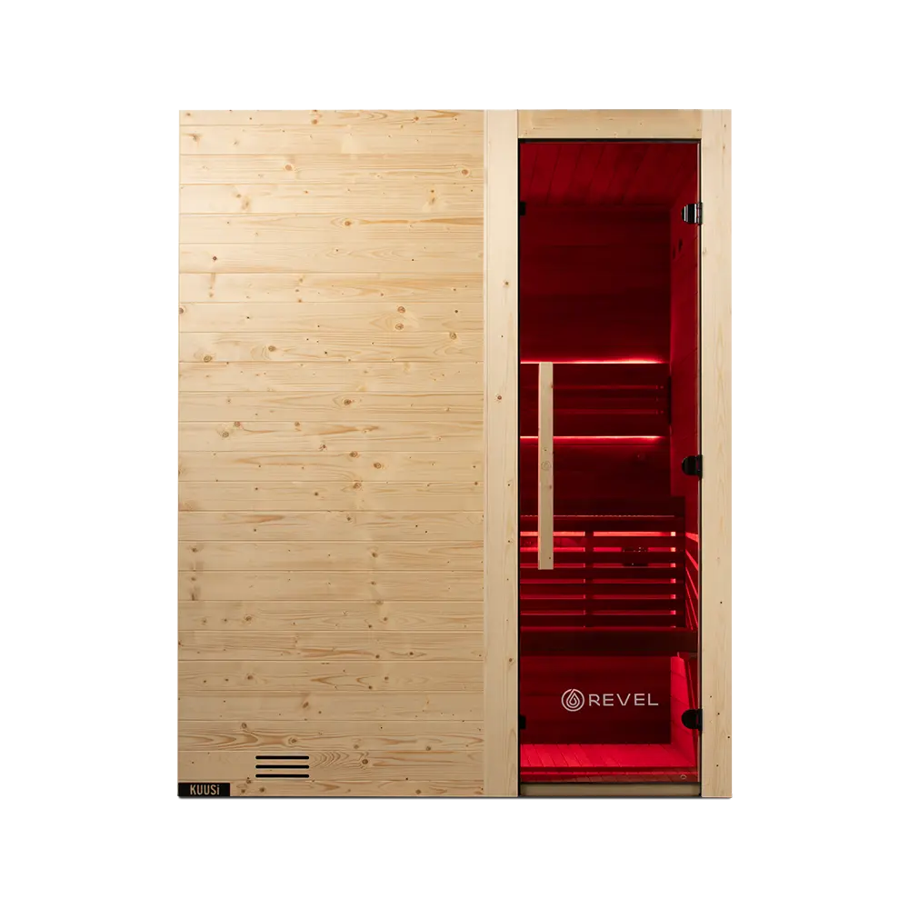 Revel Kuusi 4 Person Traditional Finnish Sauna - Image 26