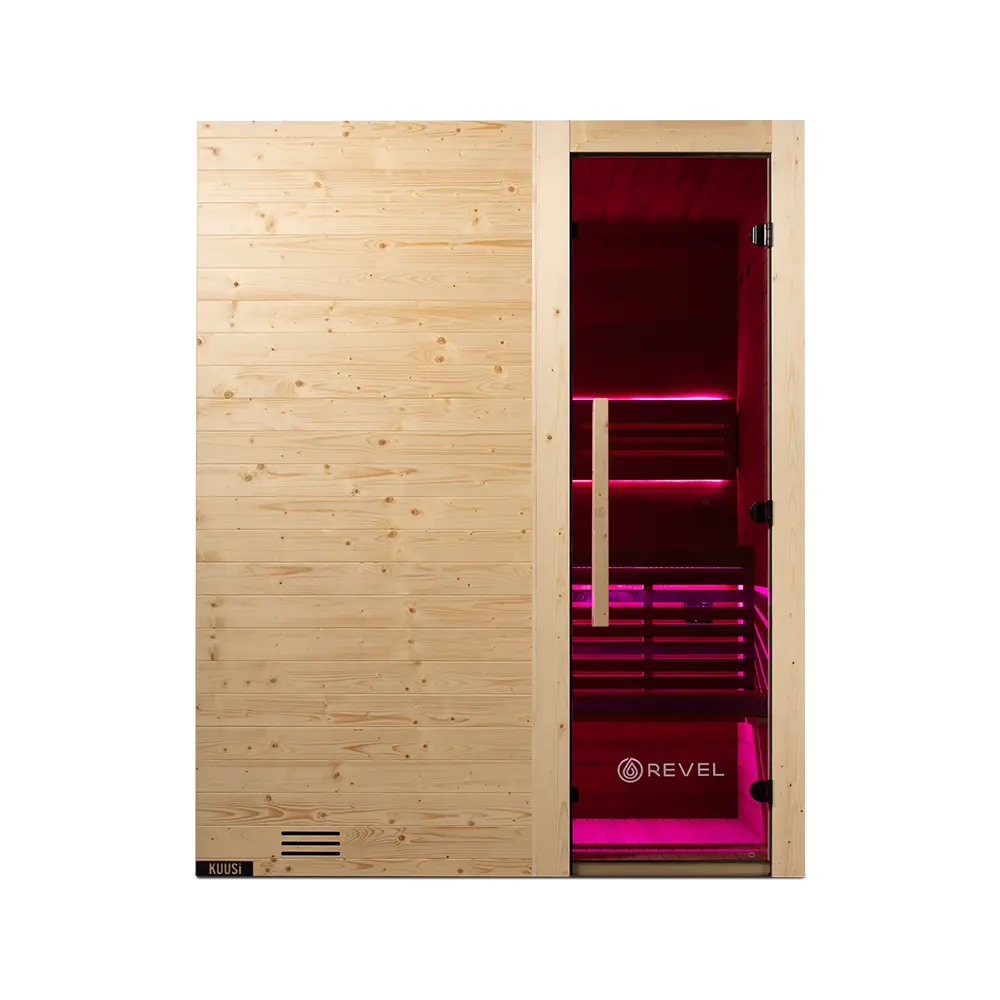 Revel Kuusi 4 Person Traditional Finnish Sauna - Image 27