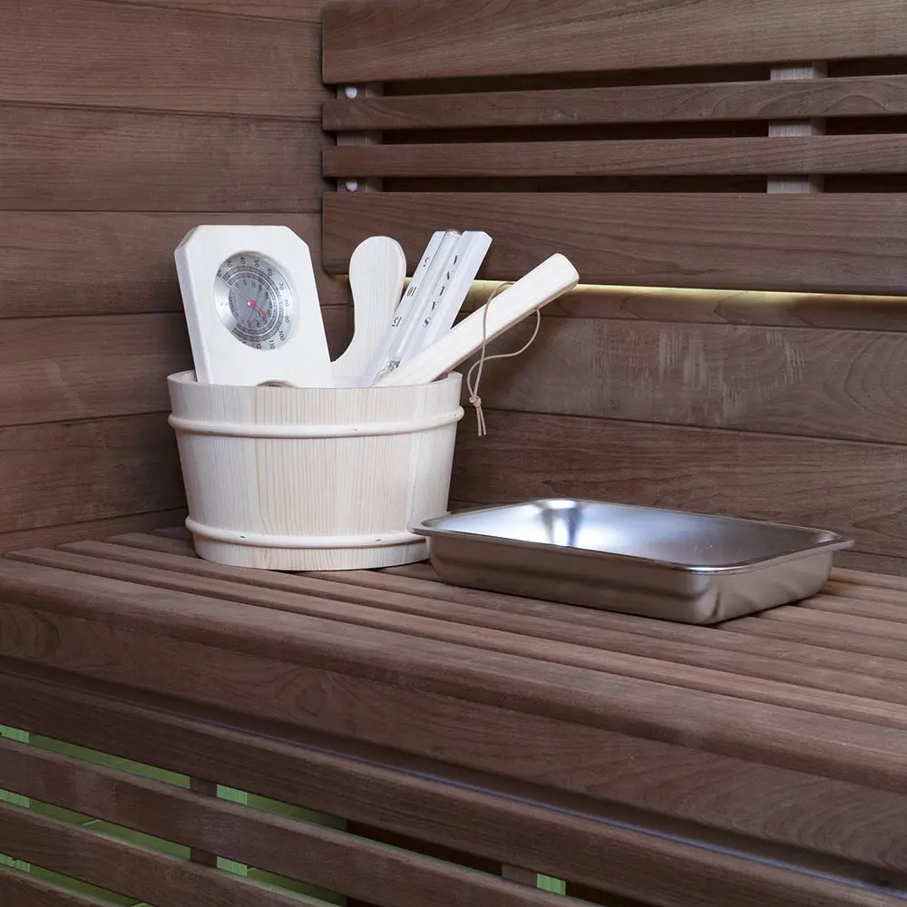Revel Kuusi 4 Person Traditional Finnish Sauna - Image 6