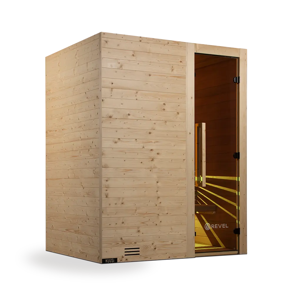 Revel Kuusi 4 Person Traditional Finnish Sauna - Image 7