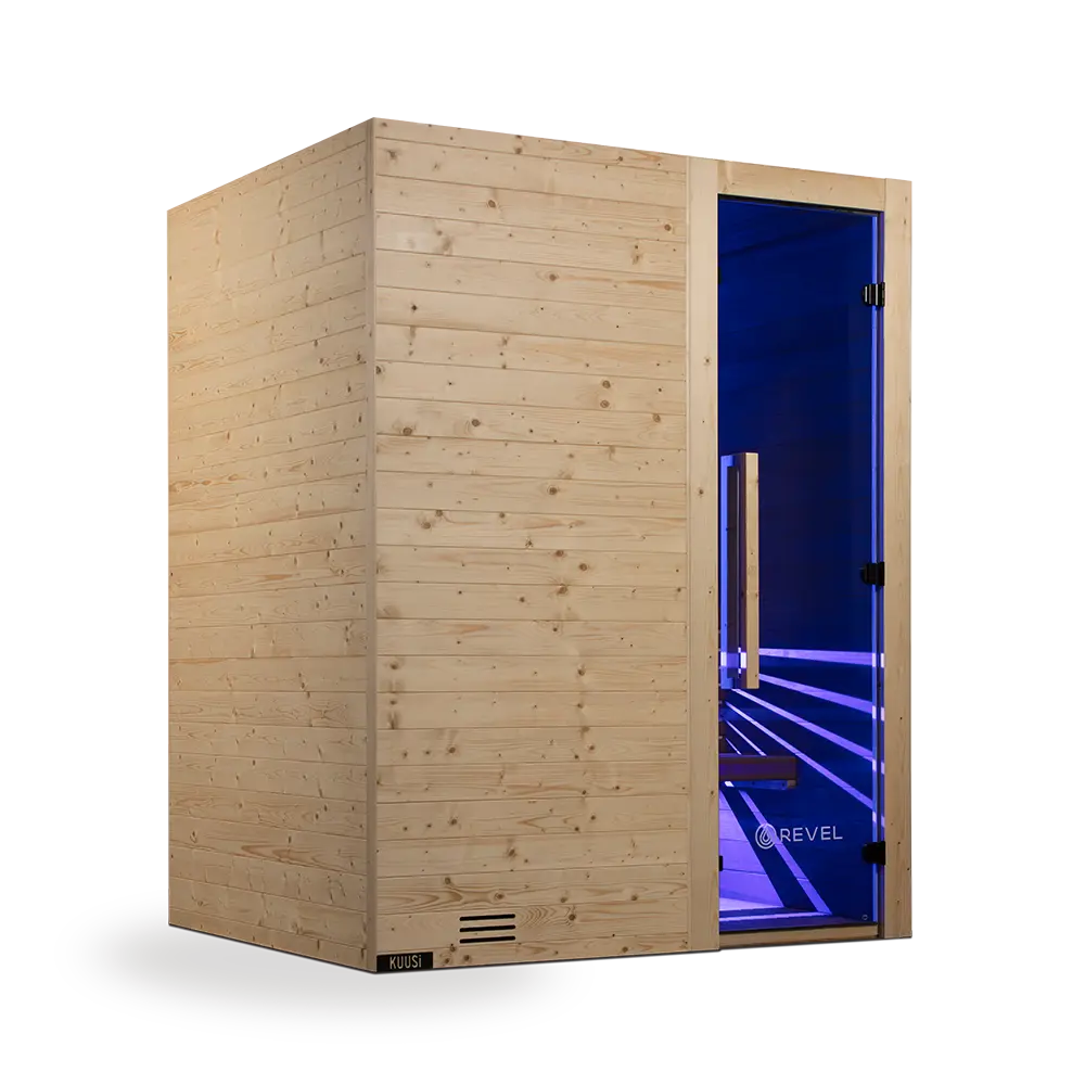 Revel Kuusi 4 Person Traditional Finnish Sauna - Image 8