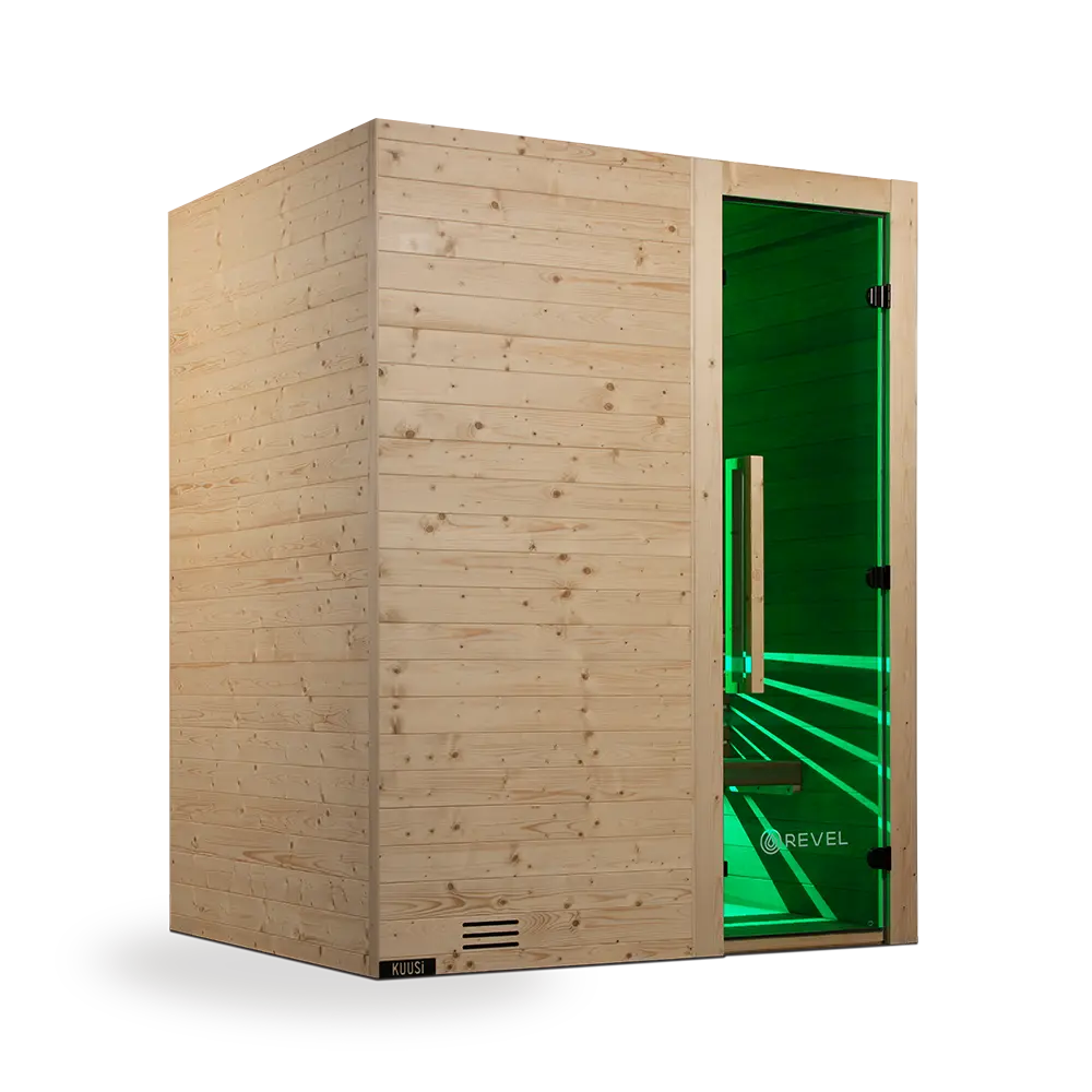 Revel Kuusi 4 Person Traditional Finnish Sauna - Image 9