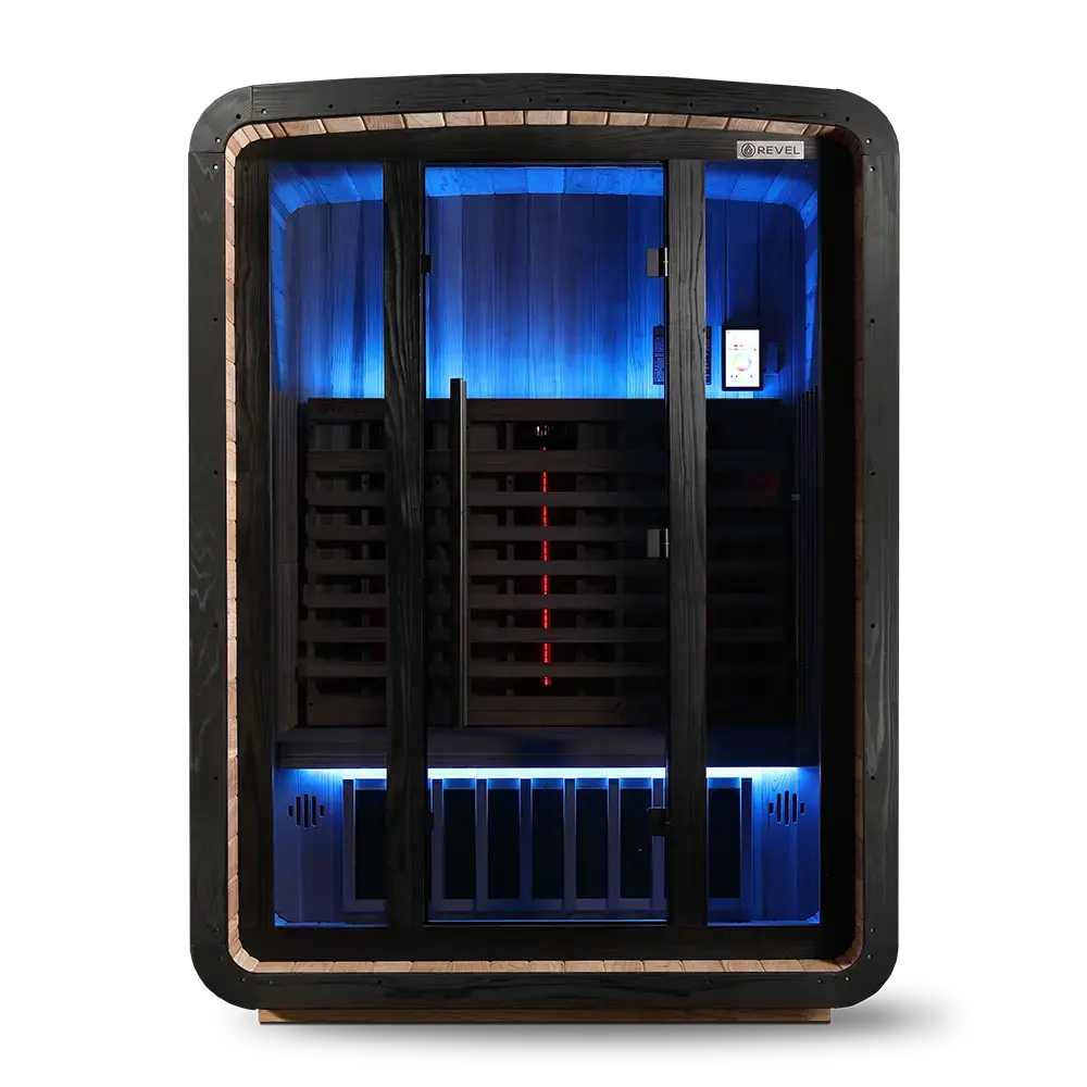 Revel Luna 3 Person Infrared Cabin Sauna - Next Gen - Image 33