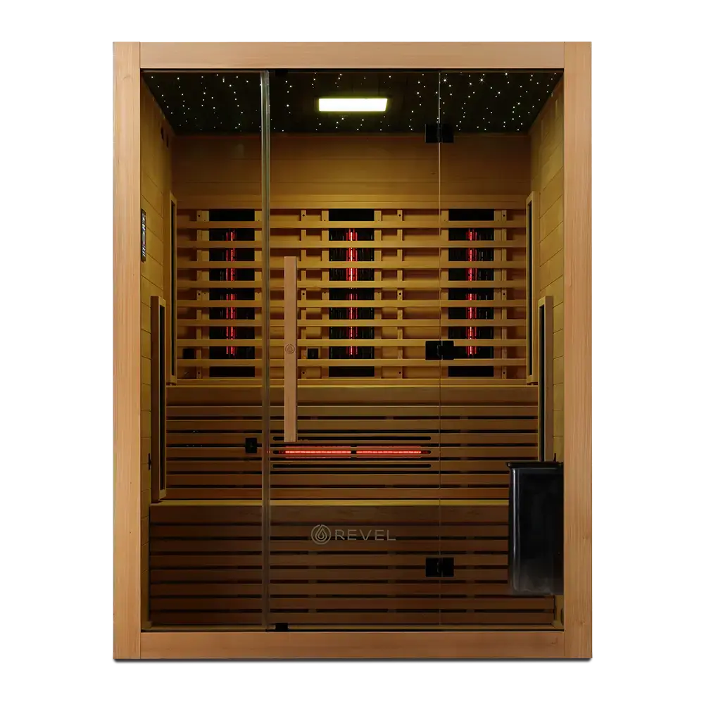 Revel NordicWave Infrared & Traditional Hybrid Sauna - Next Gen - Image 10