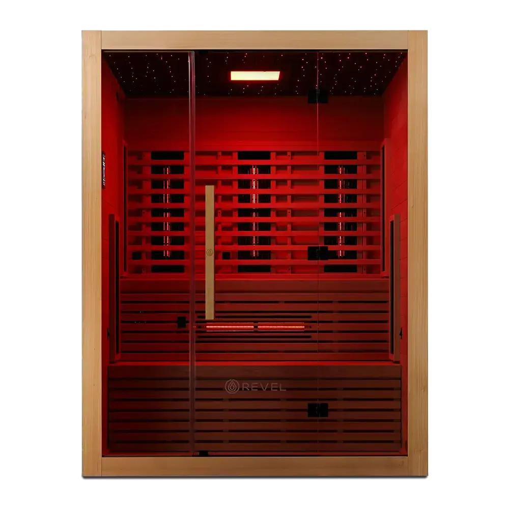 Revel NordicWave Infrared & Traditional Hybrid Sauna - Next Gen - Image 15