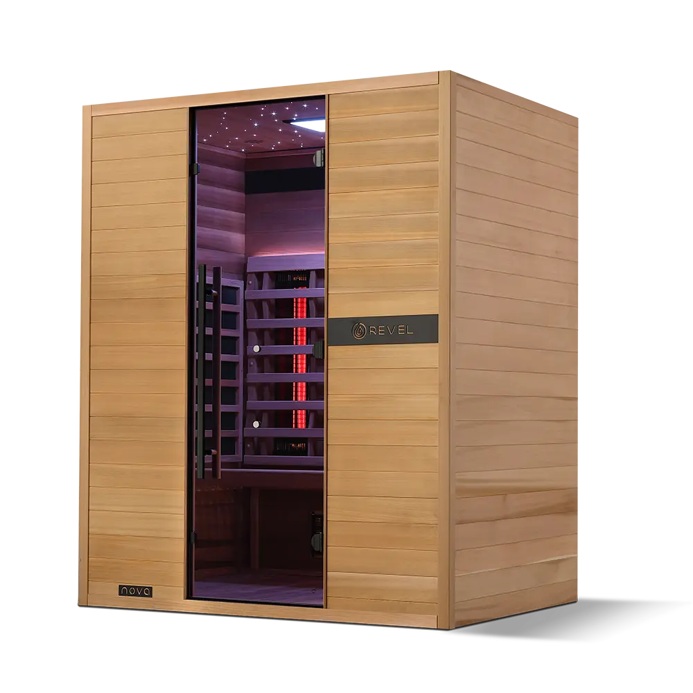 Revel Nova 3 Person Full Spectrum Infrared Sauna - Next Gen - Image 11