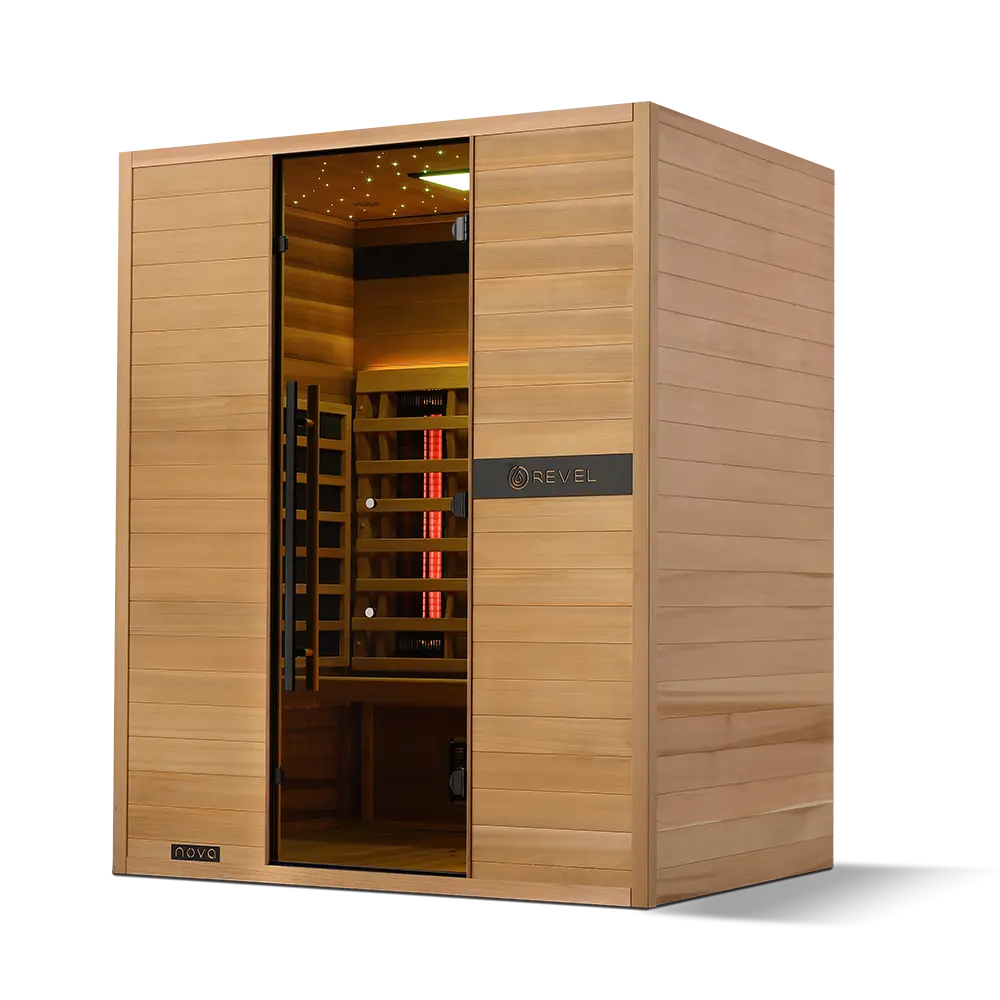 Revel Nova 3 Person Full Spectrum Infrared Sauna - Next Gen - Image 20
