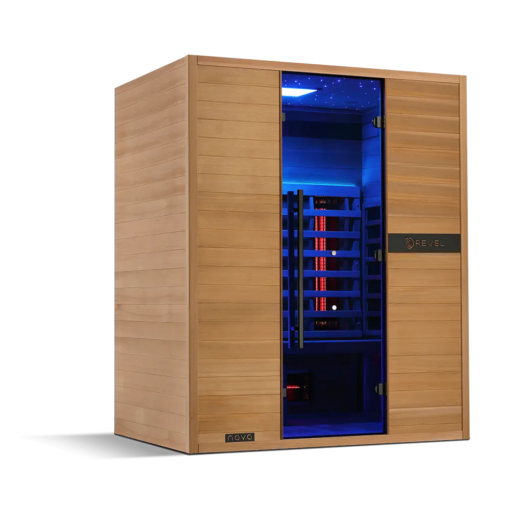 Revel Nova 3 Person Full Spectrum Infrared Sauna - Next Gen - Image 21