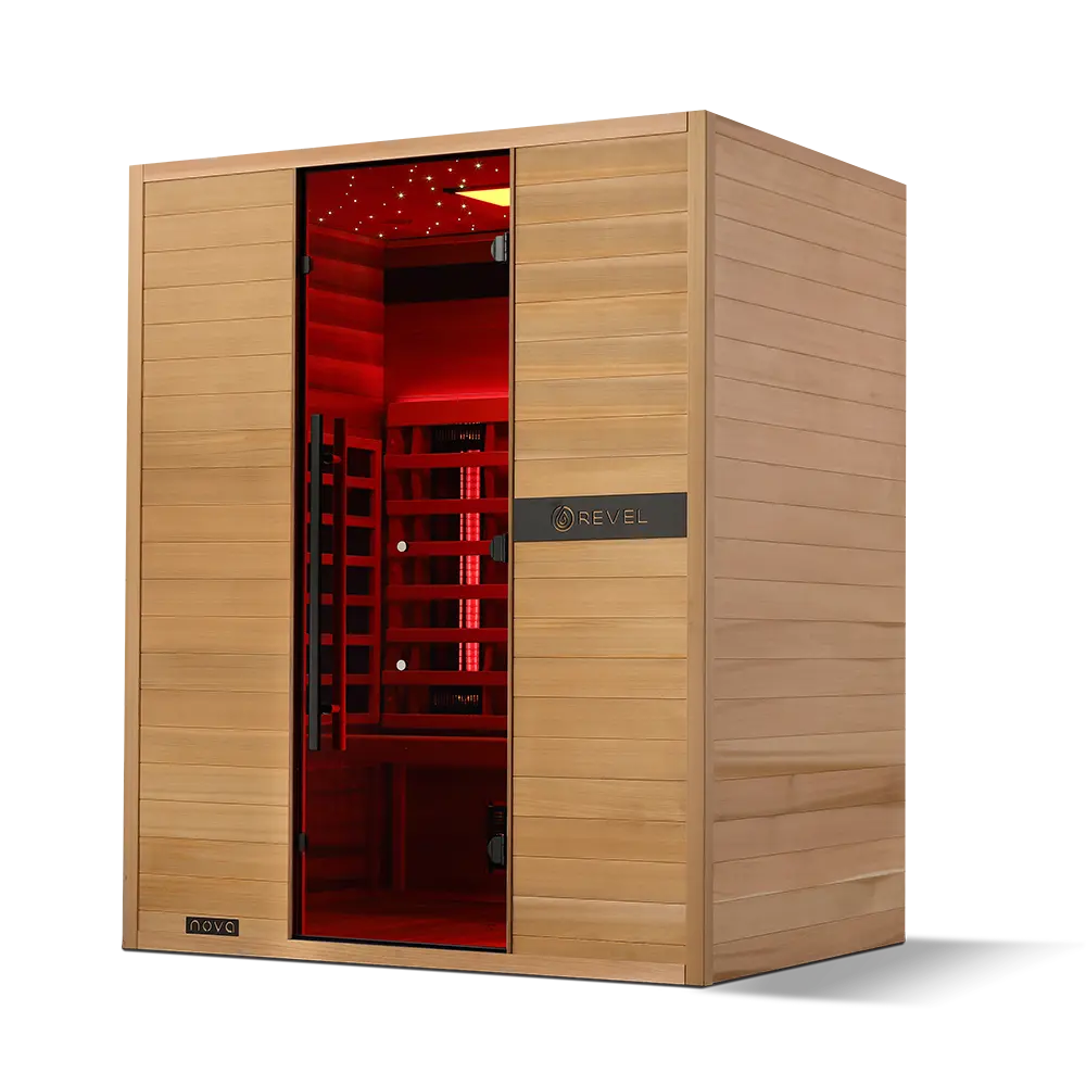 Revel Nova 3 Person Full Spectrum Infrared Sauna - Next Gen - Image 39