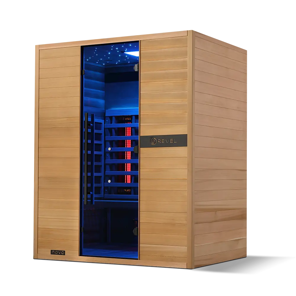 Revel Nova 3 Person Full Spectrum Infrared Sauna - Next Gen - Image 41