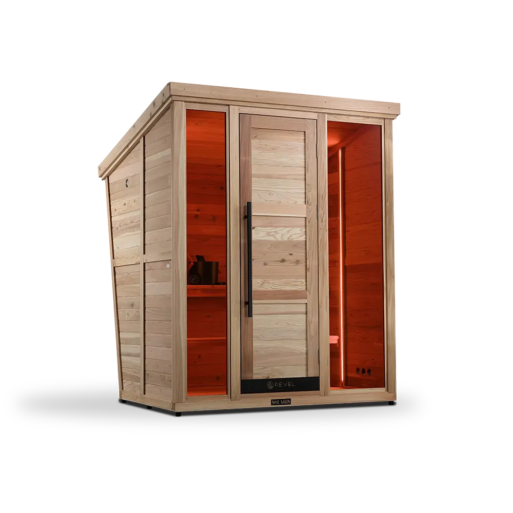 Revel Solaris (Gen 1) - 4 Person Traditional Outdoor Cabin Sauna - Image 15