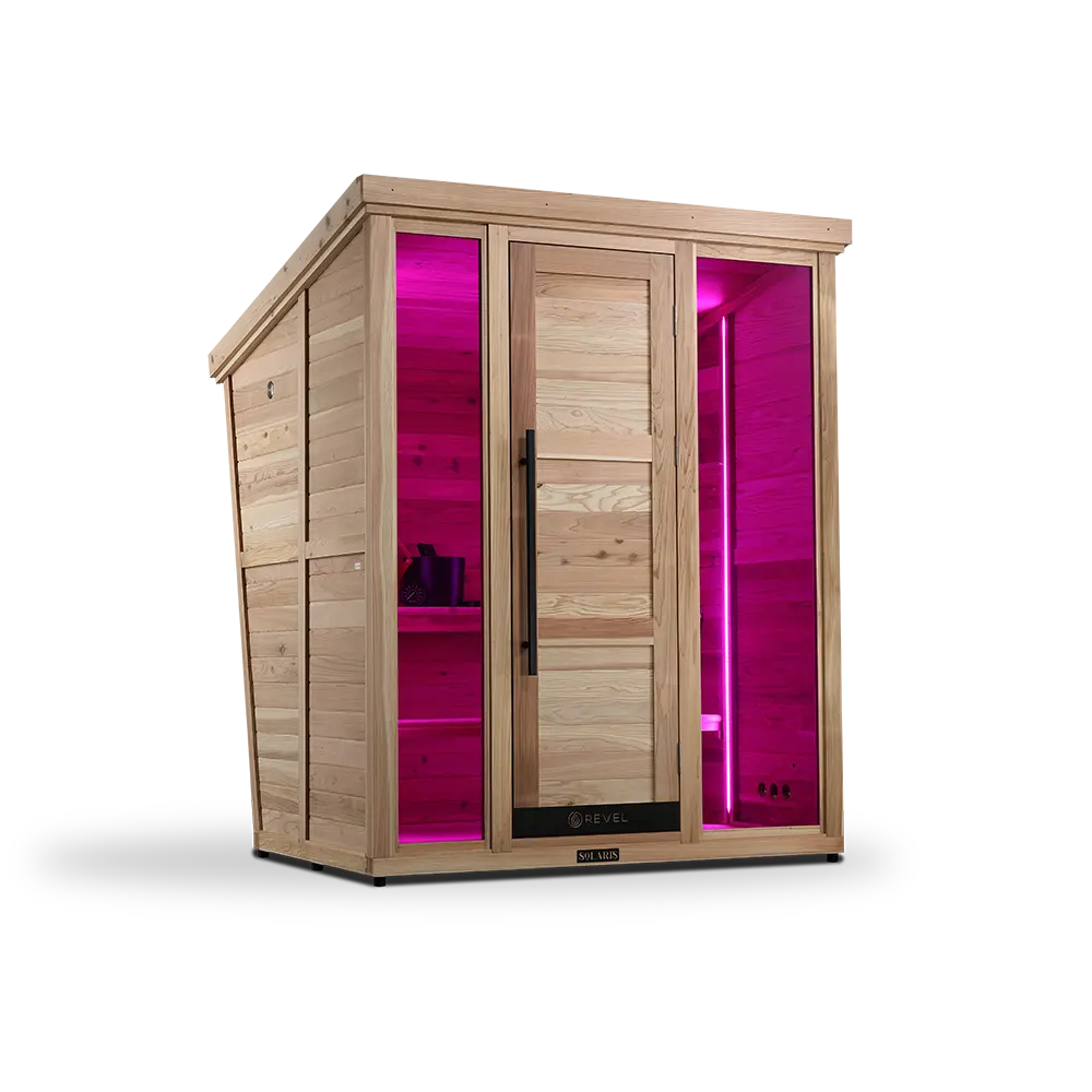 Revel Solaris (Gen 1) - 4 Person Traditional Outdoor Cabin Sauna - Image 16
