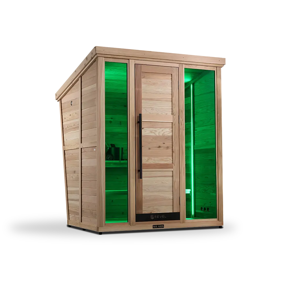 Revel Solaris (Gen 1) - 4 Person Traditional Outdoor Cabin Sauna - Image 17