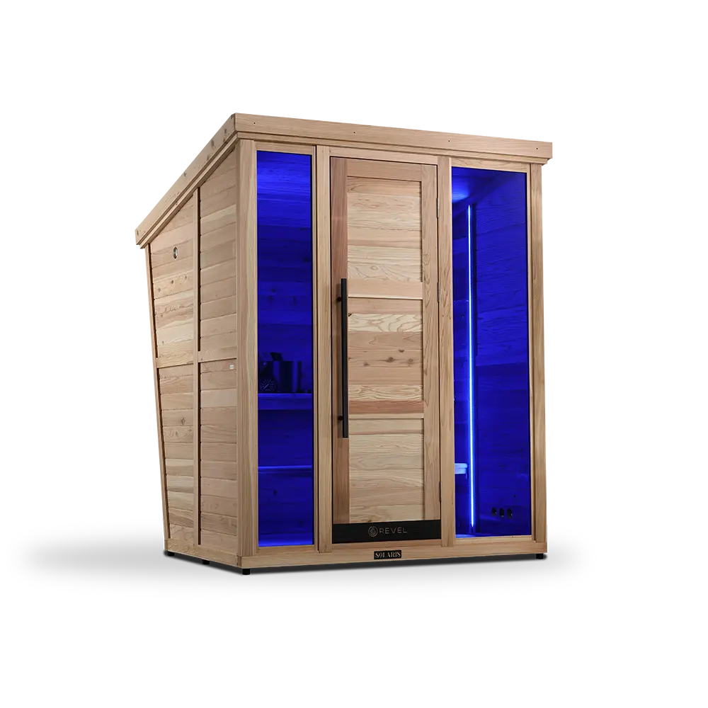 Revel Solaris (Gen 1) - 4 Person Traditional Outdoor Cabin Sauna - Image 20