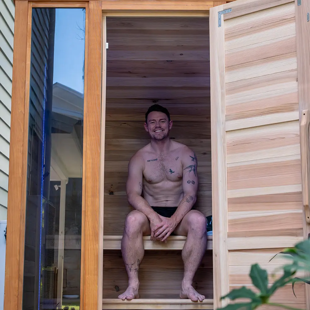 Revel Solaris (Gen 1) - 4 Person Traditional Outdoor Cabin Sauna - Image 7