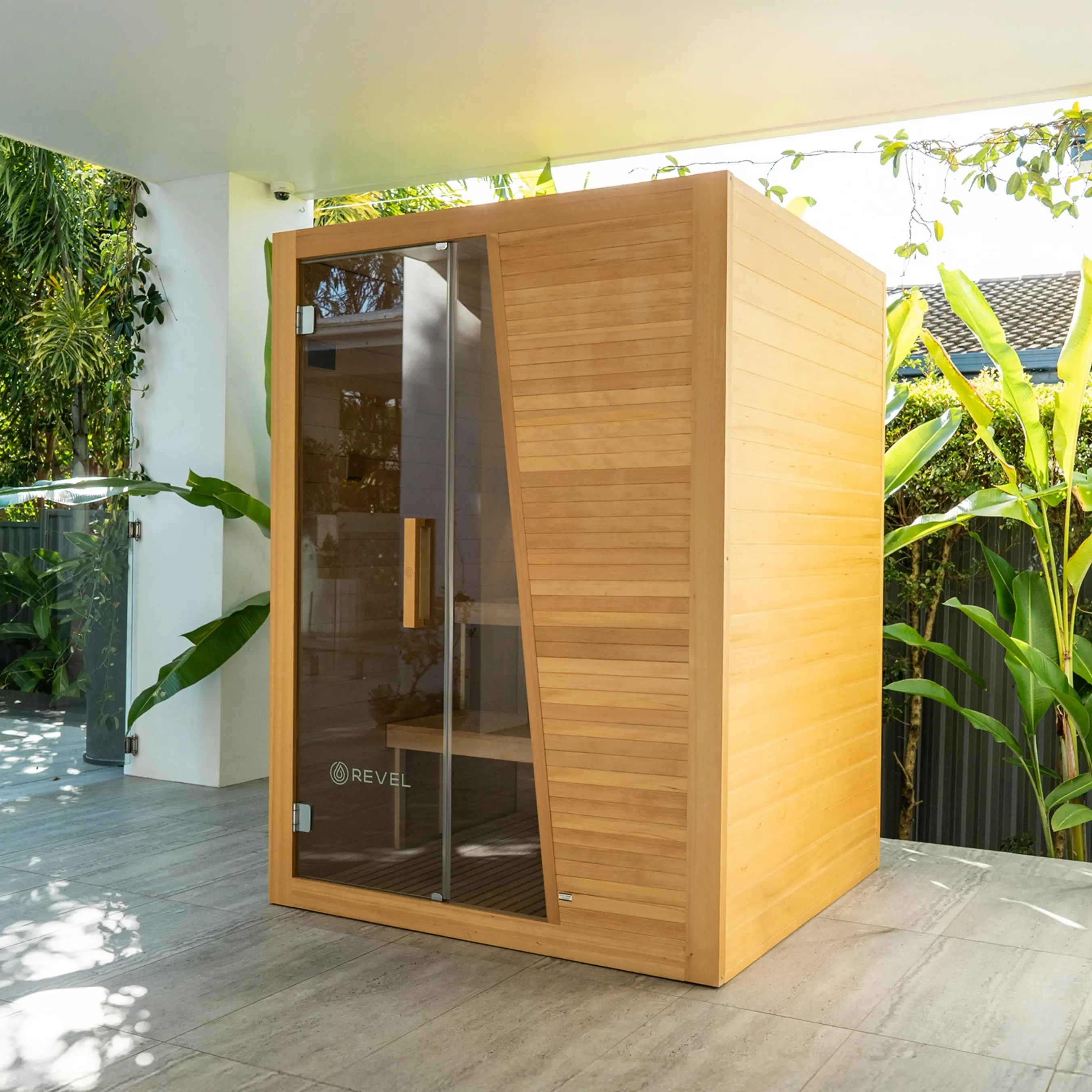 Revel Tampere (Gen 1) - 4 Person Double Tier Traditional Finnish Sauna - Image 5