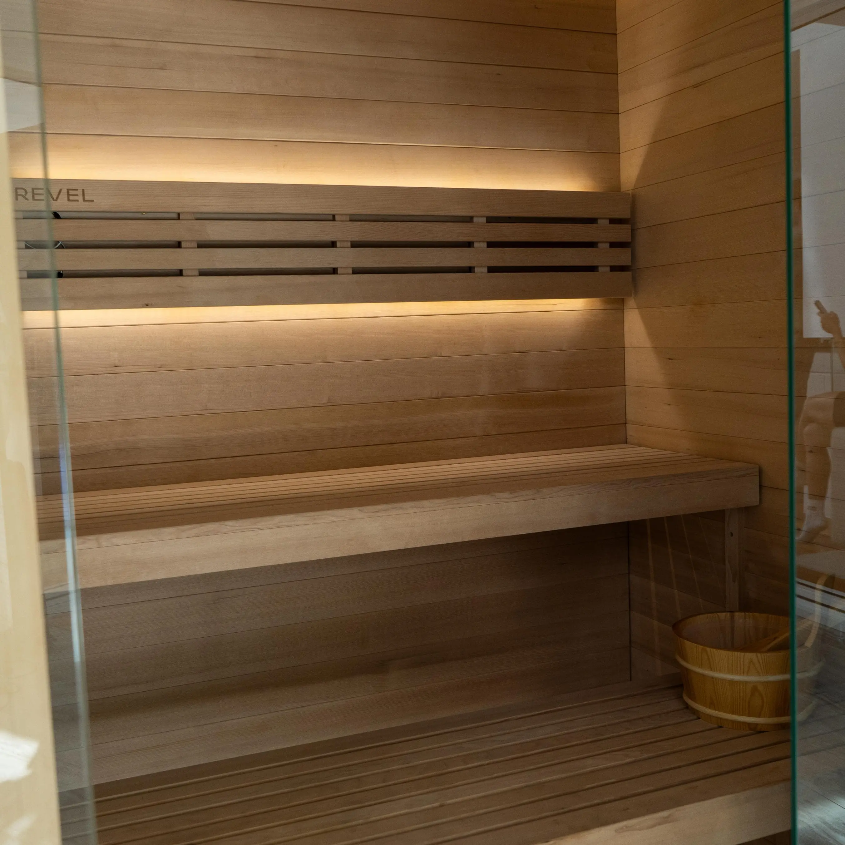 Revel Tampere (Gen 1) - 4 Person Double Tier Traditional Finnish Sauna - Image 7