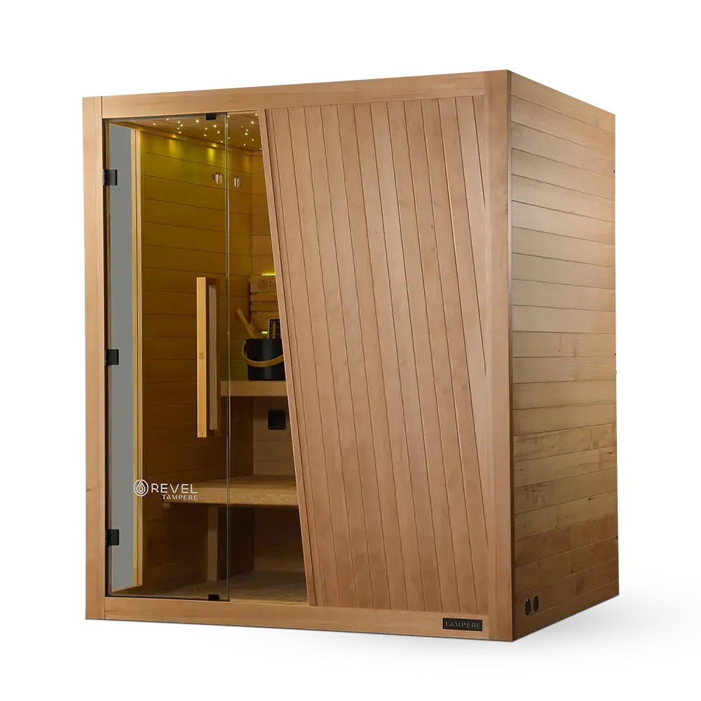 Revel Tampere 4 Person Traditional Finnish Sauna - Next Gen - Image 24